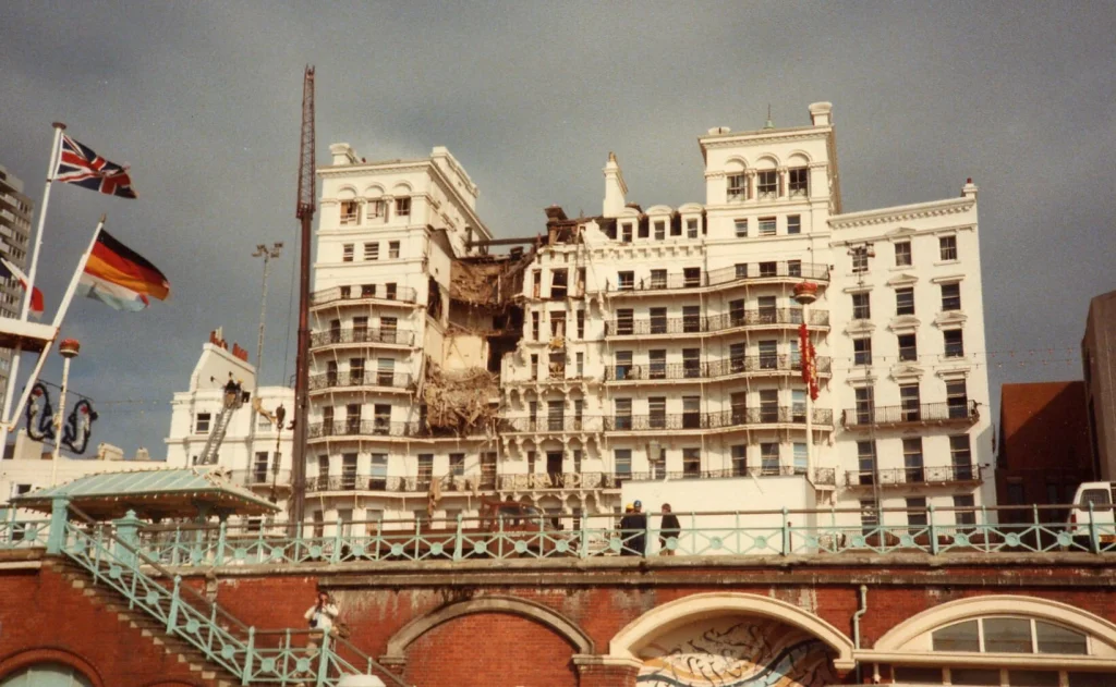 The IRA's attempt on her life. Photo: D4444n at the English Wikipedia