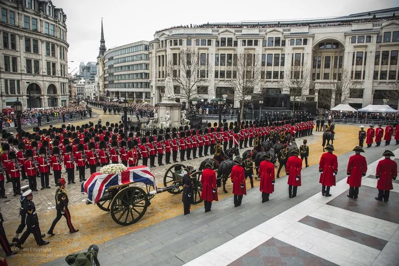 St Paul's Cathedral ceremonial funeral